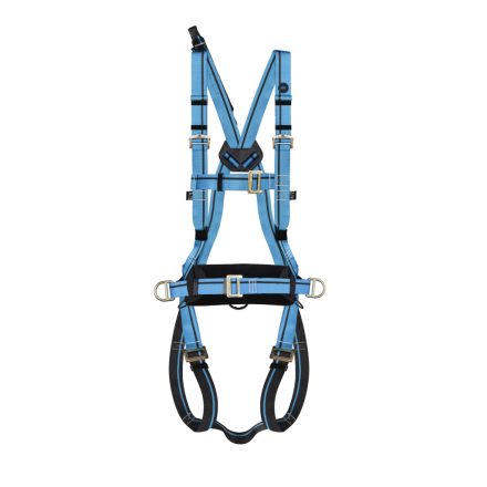 Munkavédelmi  Testheveder Irudek Light  4, 5 pontos kék S-M 100404500058