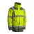 Munkavédelmi Kabát KANATA 4/1 HI-VIZ 3XL sárga/zöld,láthatósági,fényvisszaverő csíkokkal 7KANG3XL