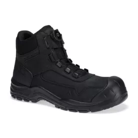   Munkavédelmi Bakancs PORTWEST FC39 Acél,Nubuk, Fekete S3 SC HRO FO SR PW-FC39BKR45