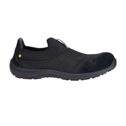 Munkavédelmi Cipő PORTWEST Steelite Acél Textil Slip On Fekete S1P SR FO ESD FT55BKR 39-es