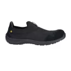 Munkavédelmi Cipő PORTWEST Steelite Acél Textil Slip On Fekete S1P SR FO ESD FT55BKR 45-ös