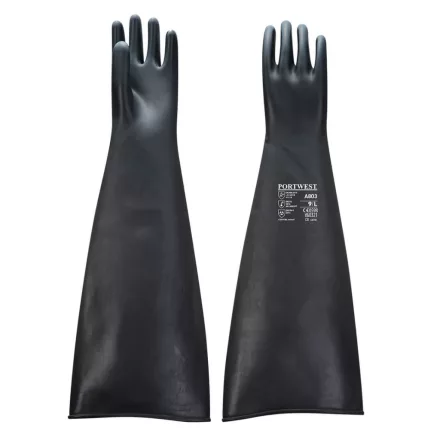 Munkavédelmi  Kesztyű A803 Erős, latex,600mm  11/XXL A803BKRXXL