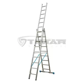   Krause STABILO Létrafokos sokcélú létra 3x9 fokos lépcsőfunkcióval 133755