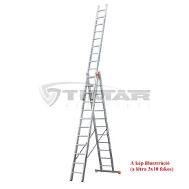 Krause MONTO Tribilo sokcélú létra 3x10 fokos 129680