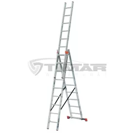 Krause MONTO Tribilo sokcélú létra 3x9 fokos 129673