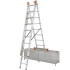 Krause MONTO Tribilo sokcélú létra 3x8 fokos lépcsőfunkcióval 129741