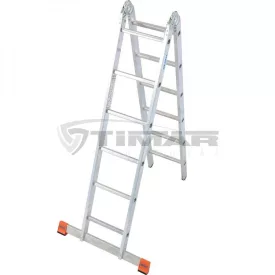   Krause MONTO Trimatic többcélú csuklós létra 2x6 fokos 129901