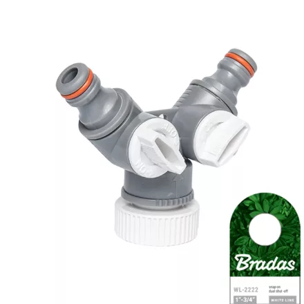 TT BRADAS WHITE LINE WL-2222 Y csatlakozó elem, elzárható  150063