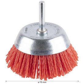   Bosch 2608622051 PRO Multi Material clean Nejlonfazékkefe 75x1mm, G80, hengeres befogás