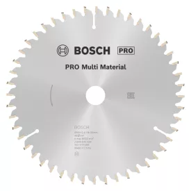   Bosch 2608640506 PRO Multi Material Körfűrésztárcsa 184x30mm, 48 fogas
