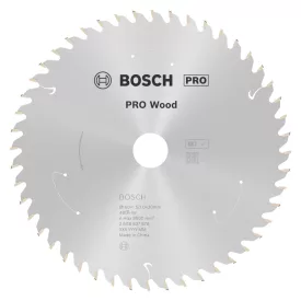   Bosch 2608837678 PRO Wood akkumlátoros körfűrészlap átm.160 x 1,5/1,0 x 20, Z=48