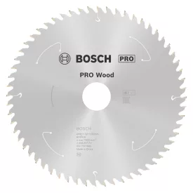   Bosch 2608837711 PRO Wood akkumlátoros körfűrészlap átm.190 x 1.6/1.1 x 30 mm, Z=60