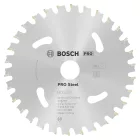 Bosch 2608837746 PRO Steel akkumlátoros körfűrészlap átm.136 x 1,6/1,2 x 20 mm, Z=30