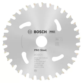   Bosch 2608837746 PRO Steel akkumlátoros körfűrészlap átm.136 x 1,6/1,2 x 20 mm, Z=30