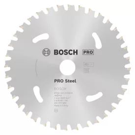   Bosch 2608837749 PRO Steel akkumlátoros körfűrészlap átm.160 x 1,6 / 1,2 x 20 mm, Z=36