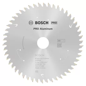   Bosch 2608837754 PRO Aluminium cordless körfűrészlap, 136 x 1,6 x 20 mm átm.136 x 1,6/1,1 x 20 mm, Z=50
