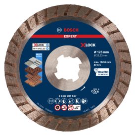   Bosch 2608901597 EXPERT MultiMaterial Turbo X-Lock 125mm  X-LOCK átm.125 mm x 22,23 mm
