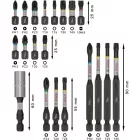 Bosch 2608521U74 PRO Impact csavarozó készlet, 20 részes