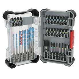   Bosch 2608521U82 PRO Impact csavarozó és Multi Construction fúrószár vegyes készlet, 35 részes