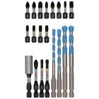 Bosch 2608521U83 PRO Impact csavarozó és Multi Construction fúrószár vegyes készlet, 20 részes