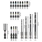 Bosch 2608521U84 PRO Impact csavarozó és IMPACT control fémfúró vegyes készlet, 20 részes