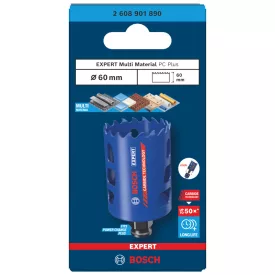   Bosch 2608901890 EXPERT Tough Material keményfémfogú körkivágó, 60 mm