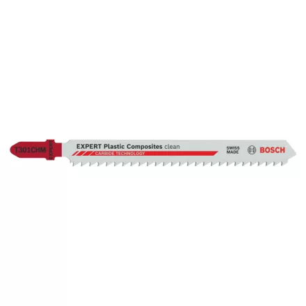 Bosch 2608902471 EXPERT T 301 CHM Plastic Composites Clean keményfém fogazású szúrófűrészlap