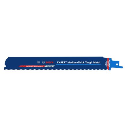 Bosch 2608902323 EXPERT S 1155 HHM Medium-Thick Tough Metal keményfém fogazású szablyafűrészlap,