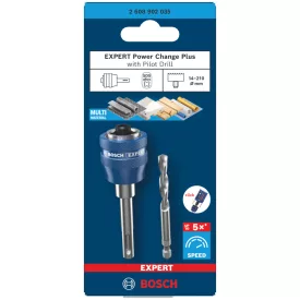   Bosch 2608902035 EXPERT SDS Plus PowerChangePlus+HSS-G Progressor for Wood&Metal, 85 mm