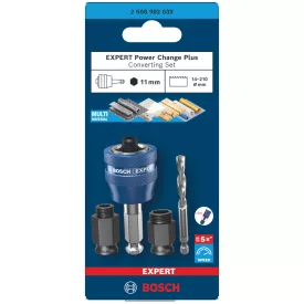   Bosch 2608902039 EXPERT HEX 11 PowerChangePlus adapter light kezdőkészlet
