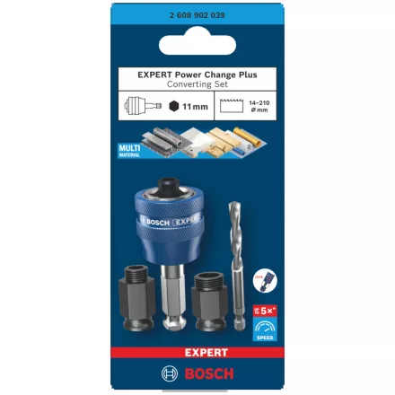 Bosch 2608902039 EXPERT HEX 11 PowerChangePlus adapter light kezdőkészlet