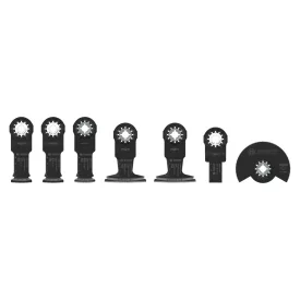   Bosch 2608669097 Multiszerszám merülőfűrészlap készlet fához és fémhez, 7részes, Starlock