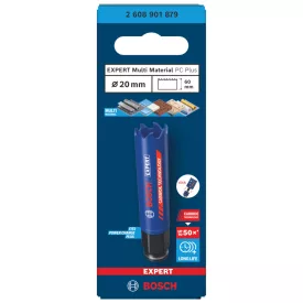   Bosch 2608901879 EXPERT Tough Material keményfémfogú körkivágó, 20 mm