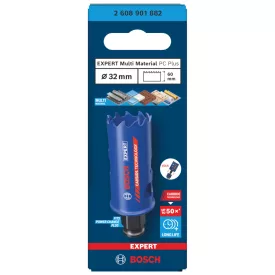   Bosch 2608901882 EXPERT Tough Material keményfémfogú körkivágó, 32 mm