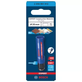   Bosch 2608901913 EXPERT Construction Material körkivágó, 20 mm