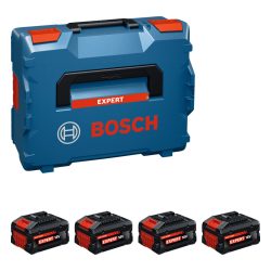   Bosch 1600A0373H Expert EXBA18V-55 Akkumulátor készlet 4x18V/5,5Ah, L-Boxx
