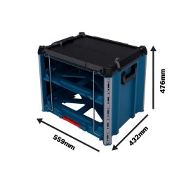 Bosch 1600A037E4 L-BOXX Contractor Rack L-Boxx tároló