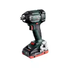 Metabo  SSW18LTX1550BL Akkus ütvecsavarozó 1/2” 18V Li-HD 2x4,0Ah, ASC55, metaBOX 145 602404800