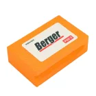 Berger gyémántszemcsés csiszolószivacs 55x90x25 P100D narancs 011004-0012