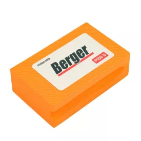   Berger gyémántszemcsés csiszolószivacs 55x90x25 P100D narancs 011004-0012