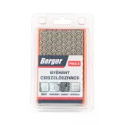 Berger gyémántszemcsés csiszolószivacs 55x90x25 P100D narancs 011004-0012