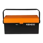 KENDO fém szerszámos láda 400x200x180mm No.90210 090101-0032