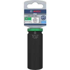 BOSCH 2608003052 PRO dugókulcs 1/2" 21 MM hosszú
