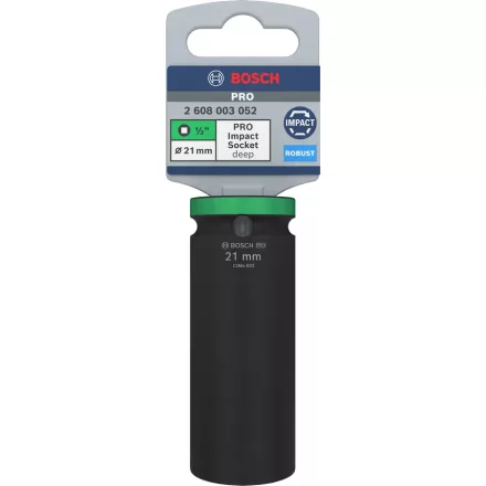 BOSCH 2608003052 PRO dugókulcs 1/2" 21 MM hosszú