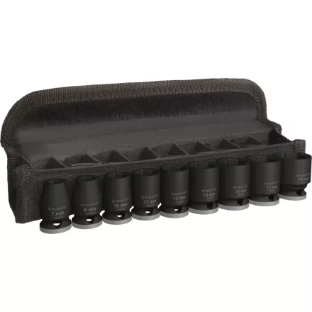 BOSCH 2608003036 PRO dugókulcs 3/8" Standard 9-PC Set