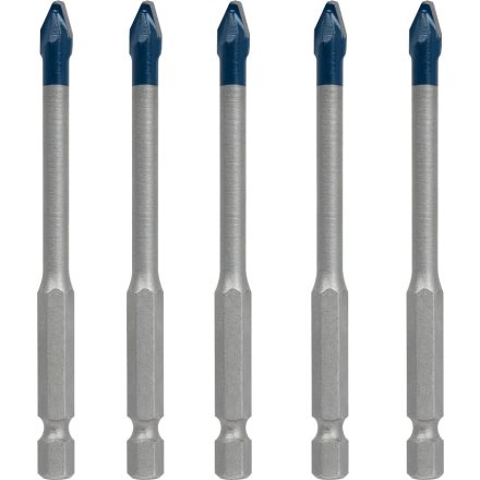 BOSCH 2608900599 EXPERT HEX-9 HardCeramic fúrószár Tetőcserép készlet  5db