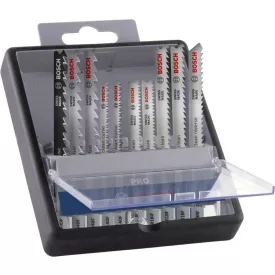   BOSCH 2607011941 PRO Hardwood and Laminate szúrófűrészlap készlet, 83 mm 10 részes
