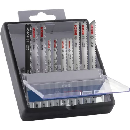 BOSCH 2607011941 PRO Hardwood and Laminate szúrófűrészlap készlet, 83 mm 10 részes
