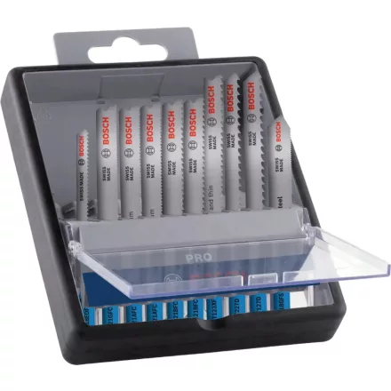 BOSCH 2607011942 PRO Metal and Alu szúrófűrészlap készlet,  92 mm 10 részes