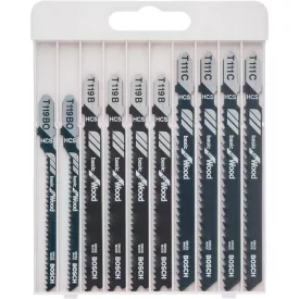   BOSCH 2607010629 X-PRO 10 részes Basic for Wood szúrófűrészlap-készlet